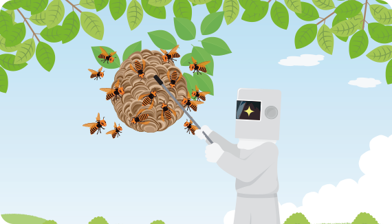 高い技術力!高所作業可能!